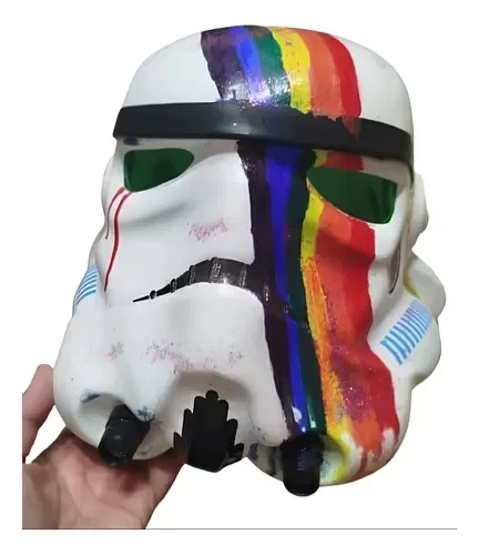 Producto - Casco Escala 1a1 Star Wars Stormtrooper Libertad Cosplay Blanco Libertad
