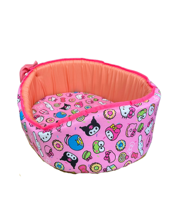 Producto - Cama / Moisés de Lujo para Mascotas - Diseño Hello Kitty