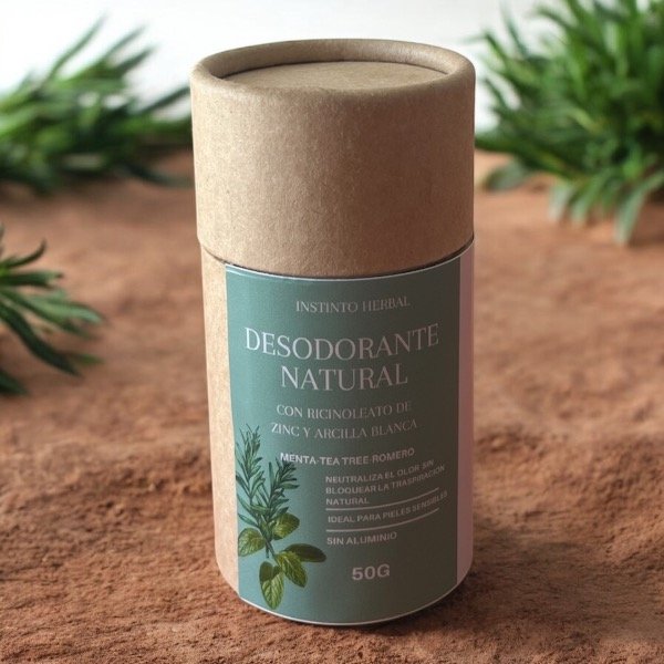 Producto - Desodorante Natural con Ricinoleato de zinc