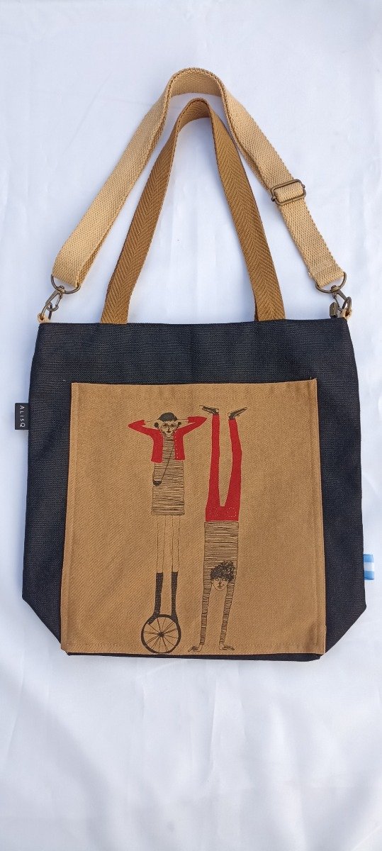 Producto - Morral niños negro/beige