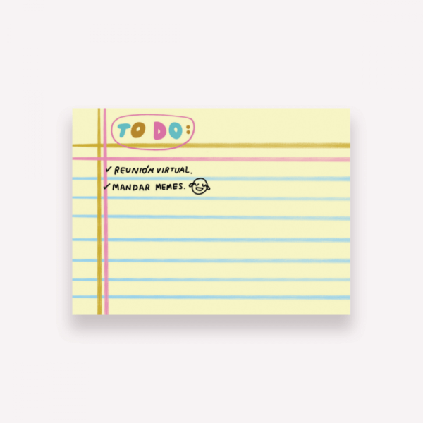 Producto - NOTA ADHESIVA GRANDE - To do