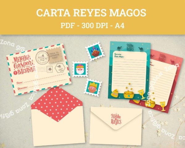 Producto - Carta para Reyes Magos