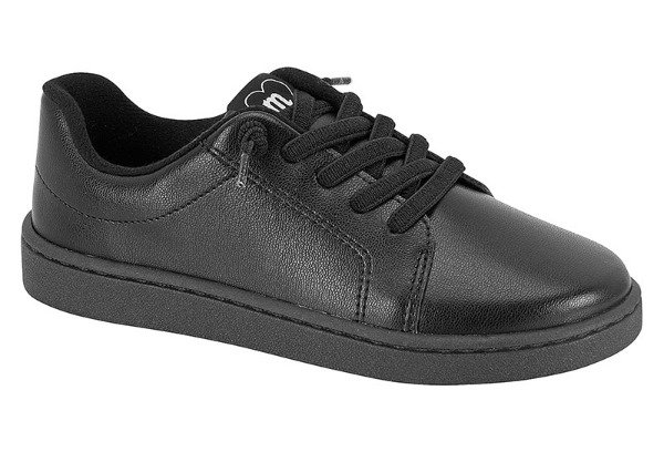 Producto - ZAPATILLA MOLEKINHA NEGRA CORDON ELASTICO