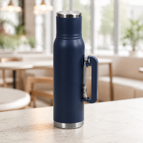 Producto - SET DE MATE PLUS 1.2LT DOBLE CAPA DE ACERO CON BOMBILLA - 6