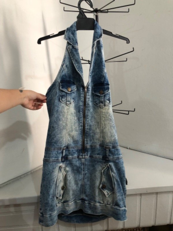 Producto - Vestido //denim// talle L