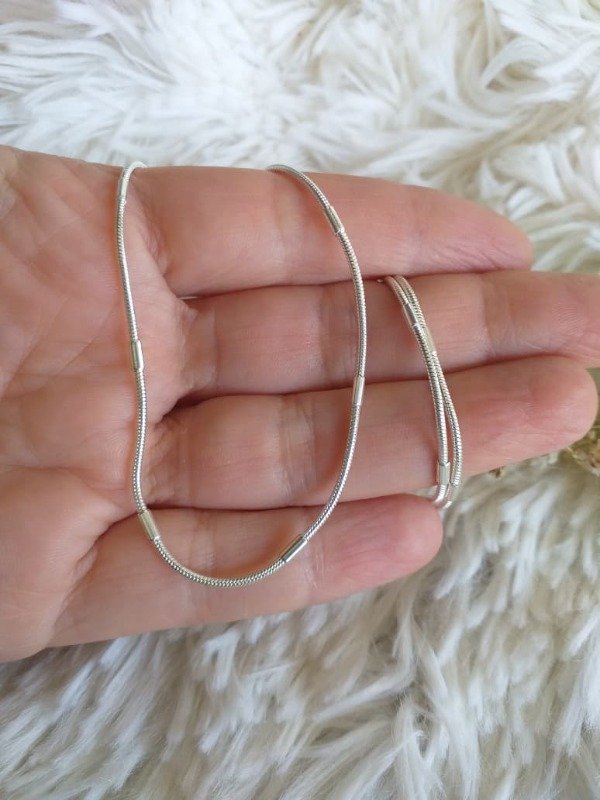 Producto - ABC0037 Collar Cola de rata con tubito