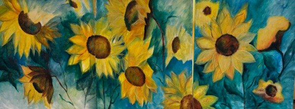 Producto - Tríptico Girasoles