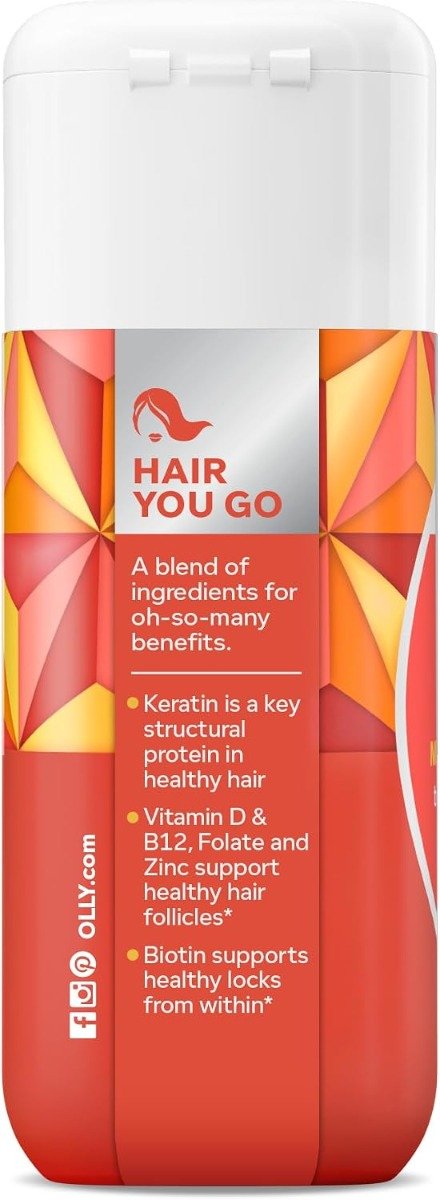 Producto - OLLY Ultra Strength Hair Softgels (30 capsulas) - 7