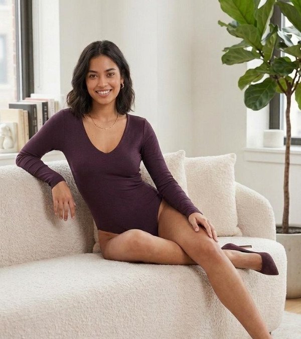 Producto - Body escote v uva