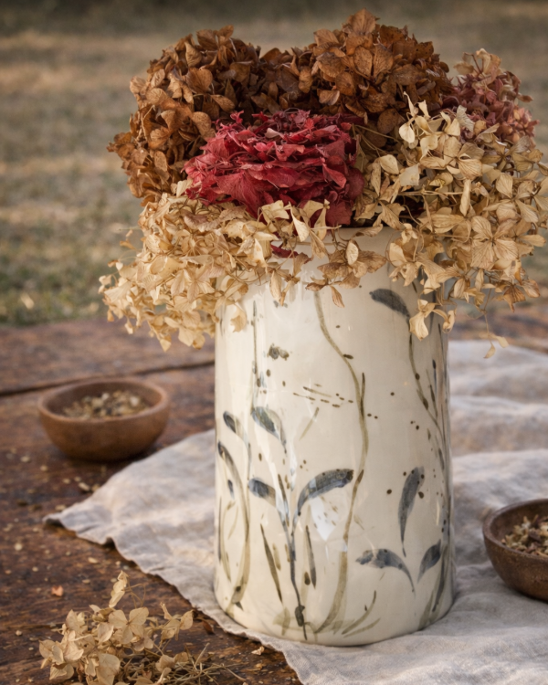 Producto - Florero azul