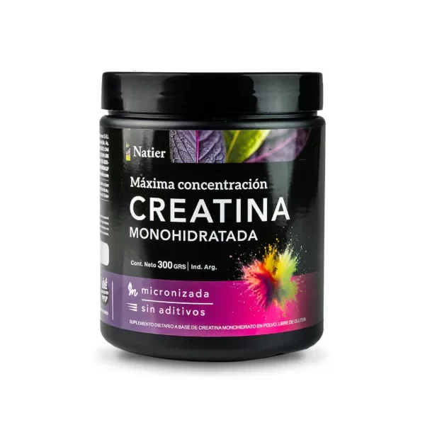 Producto - Creatina Monohidrato x 300g SIN TACC- Natier