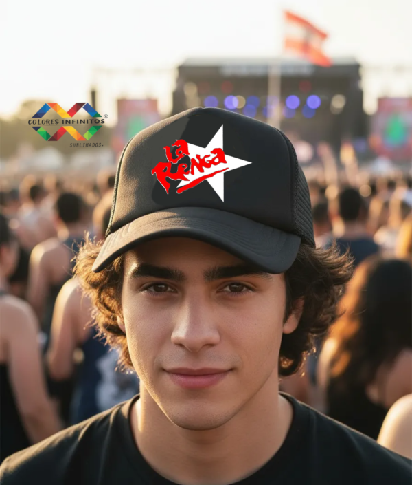 Producto - GORRAS TRUCKER -BANDAS MUSICALES DEL ROCK NACIONAL - 6