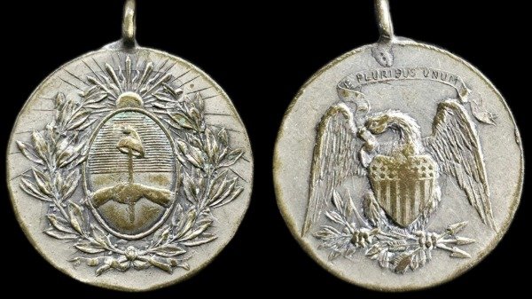 Producto - Escudo Nacional Argentino y Escudo De Estados Unidos
