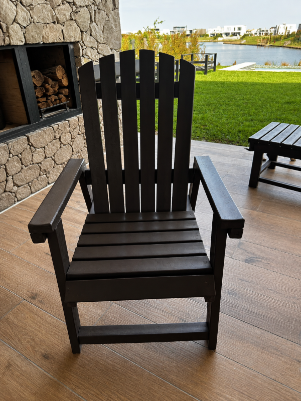 Producto - Sillon Reposera Adirondack Madera Plastica - 7
