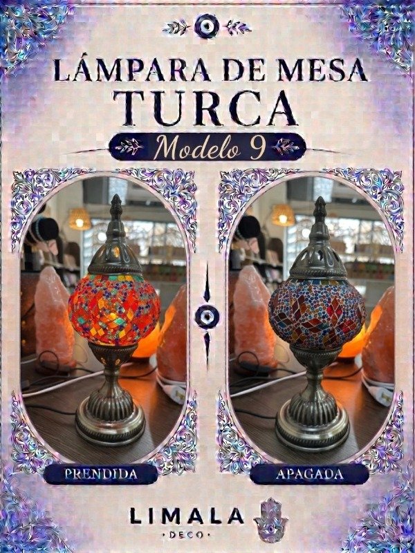 Producto - LAMPARAS TURCAS - 9