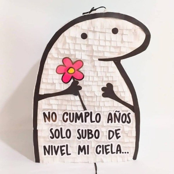 Producto - Piñata de Flecos 30x40cm - 0