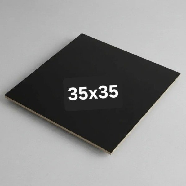 Producto - Base de fibrofacil negro 35x35