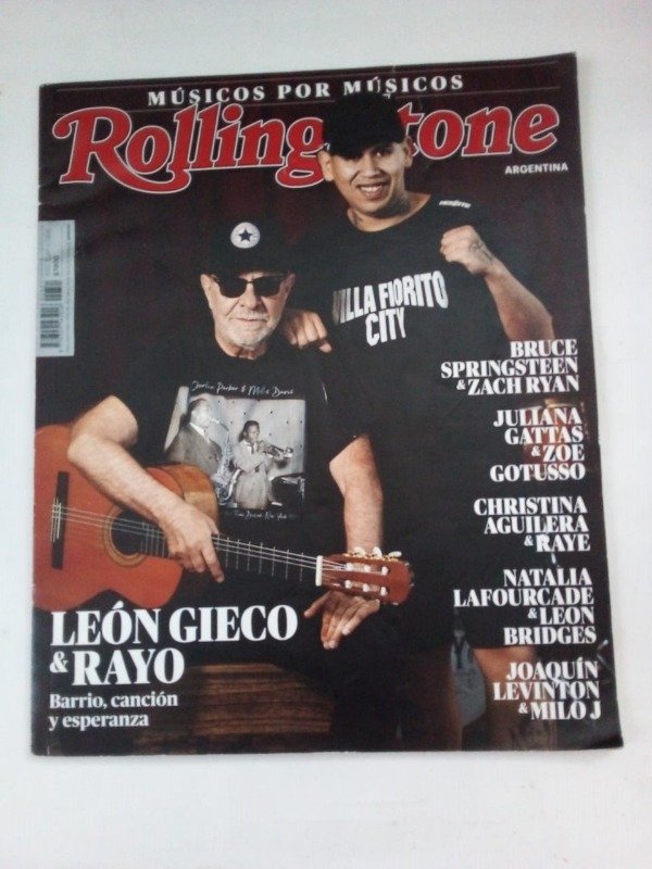 Producto - Rolling Stone #321 - León Gieco y Rayo Springteen - Diciembre 2024