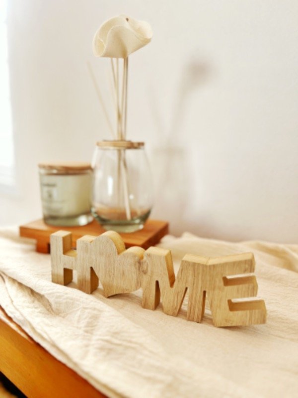 Producto - Palabra HOME CORAZÓN