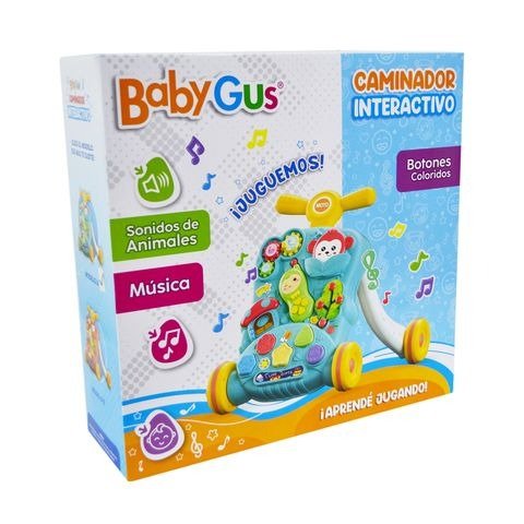 Producto - CAMINADOR INTERACTIVO CON LUZ Y SONIDO 36X36X11CM BABY GUS