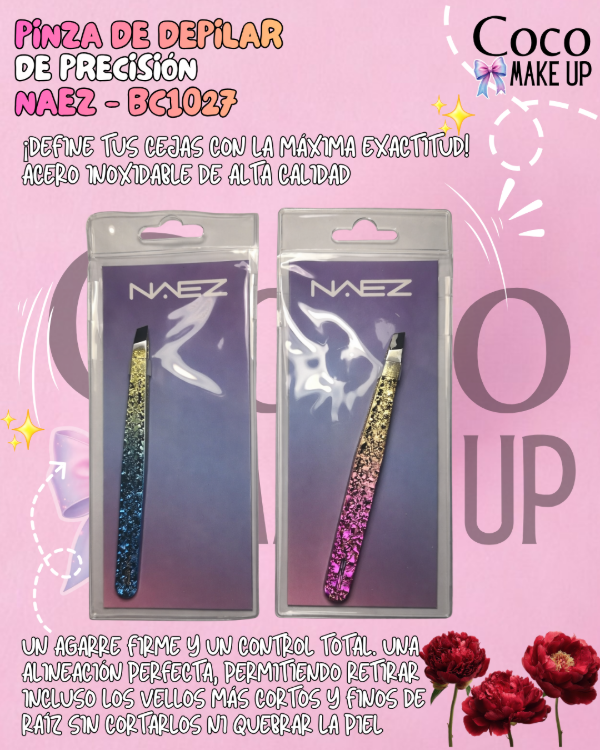 Producto - PINZA DE DEPILAR DE PRECISIÓN NAEZ - BC1027