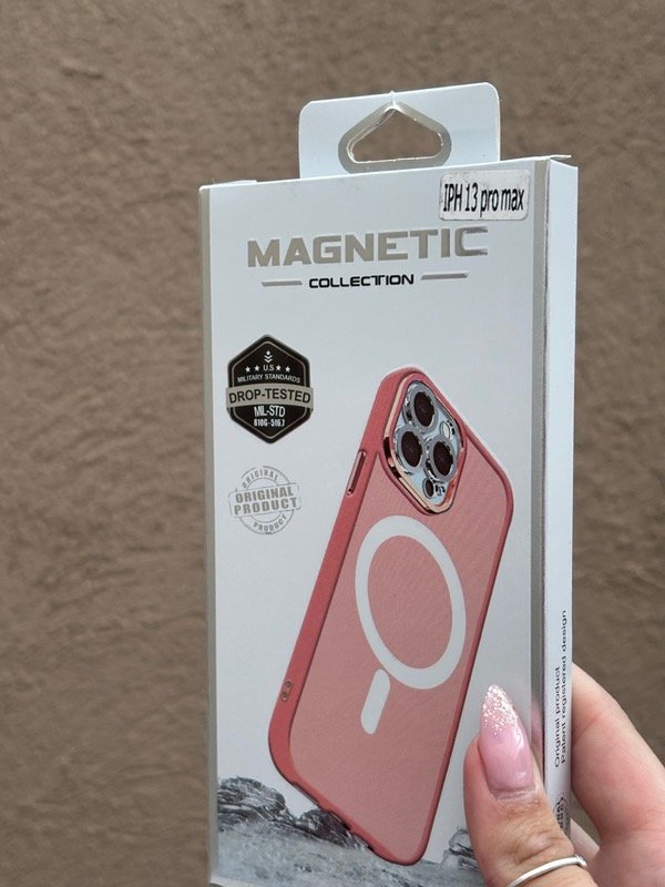Producto - magssafe 13 pro max mate rosa