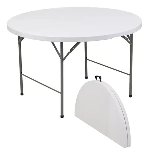 Producto - MESA PLEGABLE PLASTICA REDONDA 122CM CR5121201