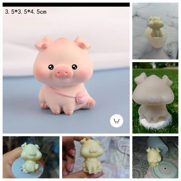 Producto - Molde de silicona cerdito