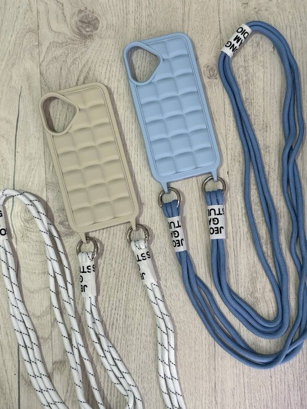 Producto - FUNDA TPU PUFFER CON CORREA IPHONE 16 - 0