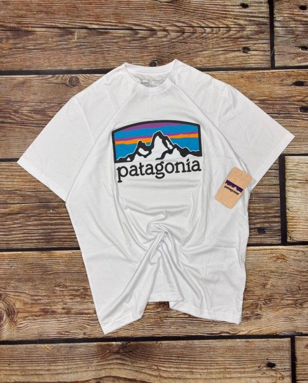 Producto - REMERA PATAGONIA P-6 Logo Arc WHITE