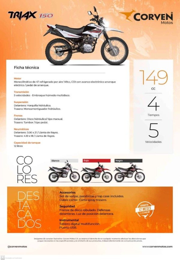 Producto - TRIAX 150