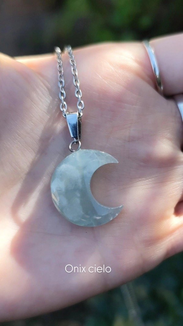 Producto - Collar Lunar ONIX CIELO