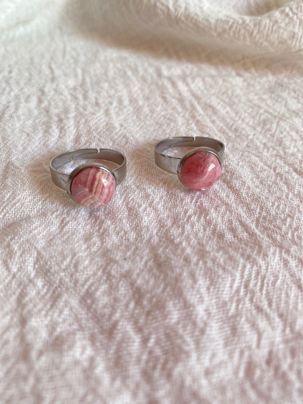 Producto - Anillo regulable Rodocrosita