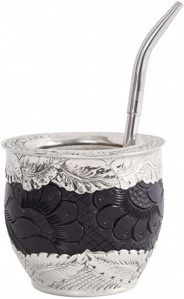 Producto - MATE IMPERIAL PREMIUM DOBLE CALADO - NEGRO