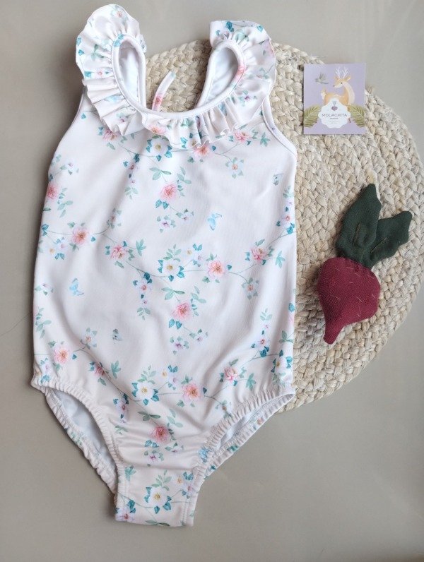 Producto - Malla Enteriza Rococó Natural