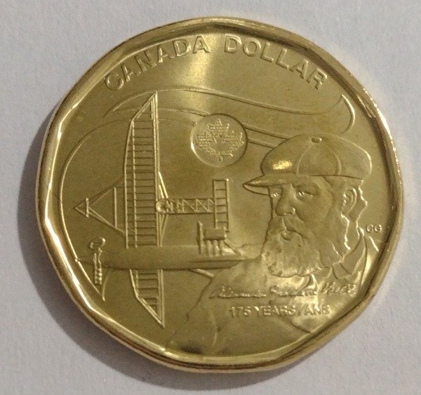 Producto - Canadá 1 dólar 2022. Graham Bell