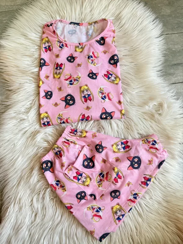 Pijama adulto fullprint sailor moon t.m — imagen 2