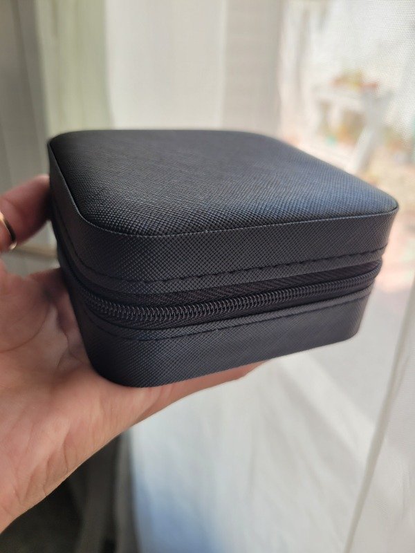 Producto - Alhajero cuadrado chico negro