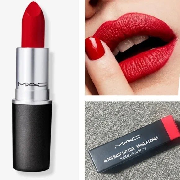 Producto - MAC Retro Matte Lipstick 3g Ruby Woo - 2
