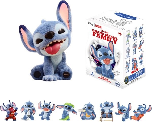 Producto - MINISO Stitch Ohana Means Family Disney Blind Box Figures Mystery Individual
