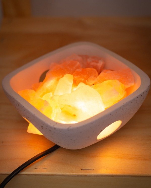 Producto - Lámpara de sal hexagonal