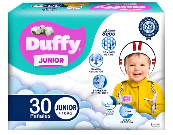 Producto - Pañal Duffy Junior x 30u