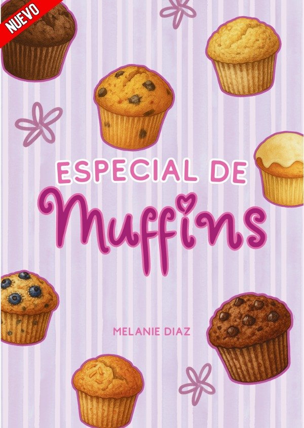 Producto - RECETARIO DIGITAL: ESPECIAL DE MUFFINS