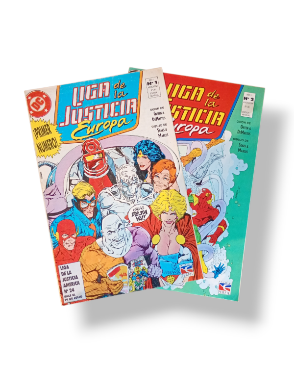 Producto - Liga de la Justicia Europea 1 y 2