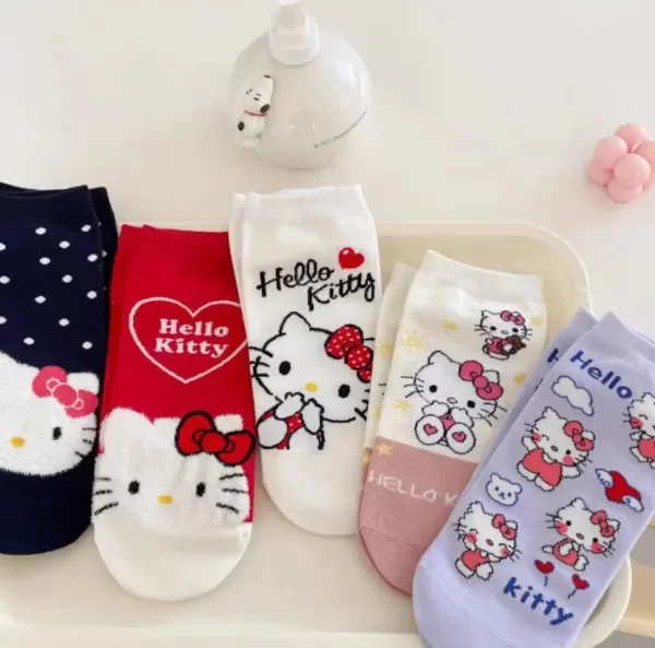 Producto - MEDIA SOQUETE ALGODON KITTY