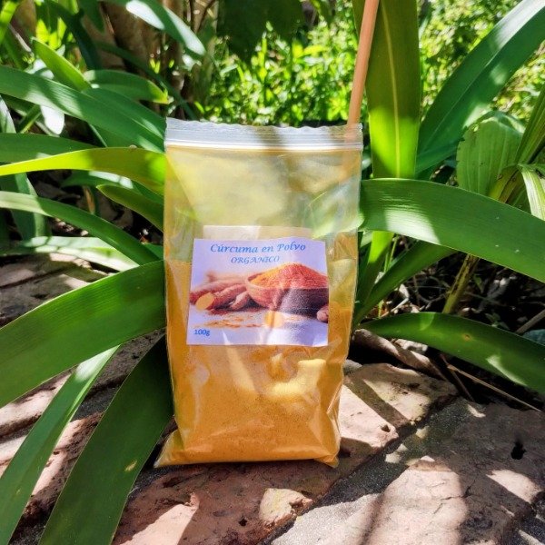 Producto - Cúrcuma deshidratada en polvo 100 gr Cooperativa La Abundancia