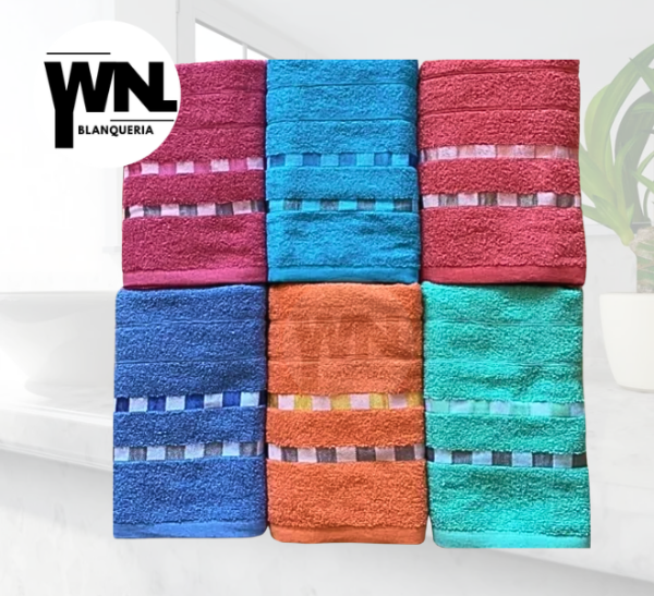 Producto - TOALLA Y TOALLON MATEX ALGODÓN CON GUARDA