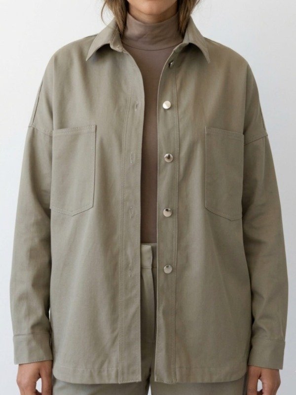 Producto - Camisaco Circular de Gabardina Liso (Art. 6146)