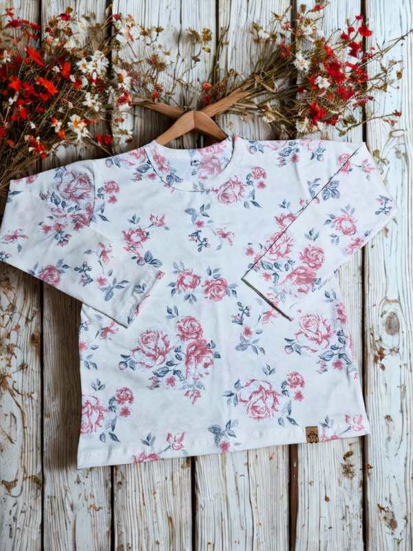 Producto - Remera Rosas Glitter (RM22)