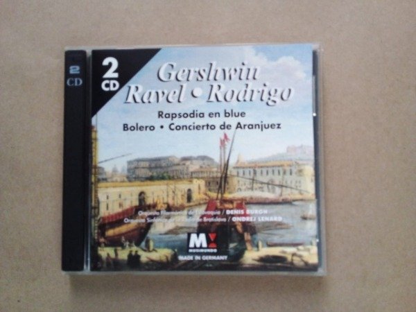 Producto - Rapsodia en blue / Bolero Gershwin Ravel - Burgh Lenard - Musimundo - CD Doble